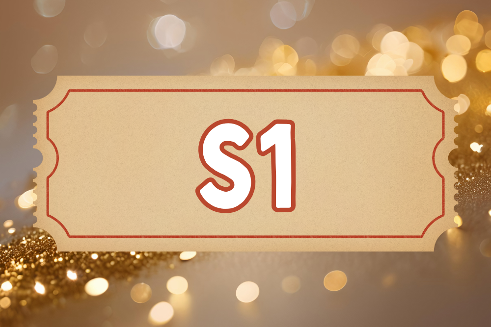 A golden ticket representing the S1 which gives british retirees access to french healthcare