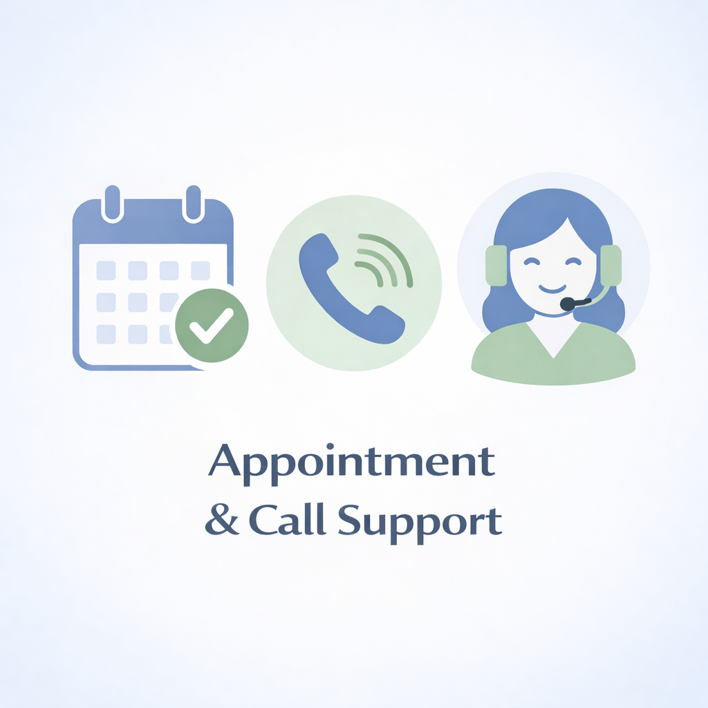 Appointment & Call Support Form