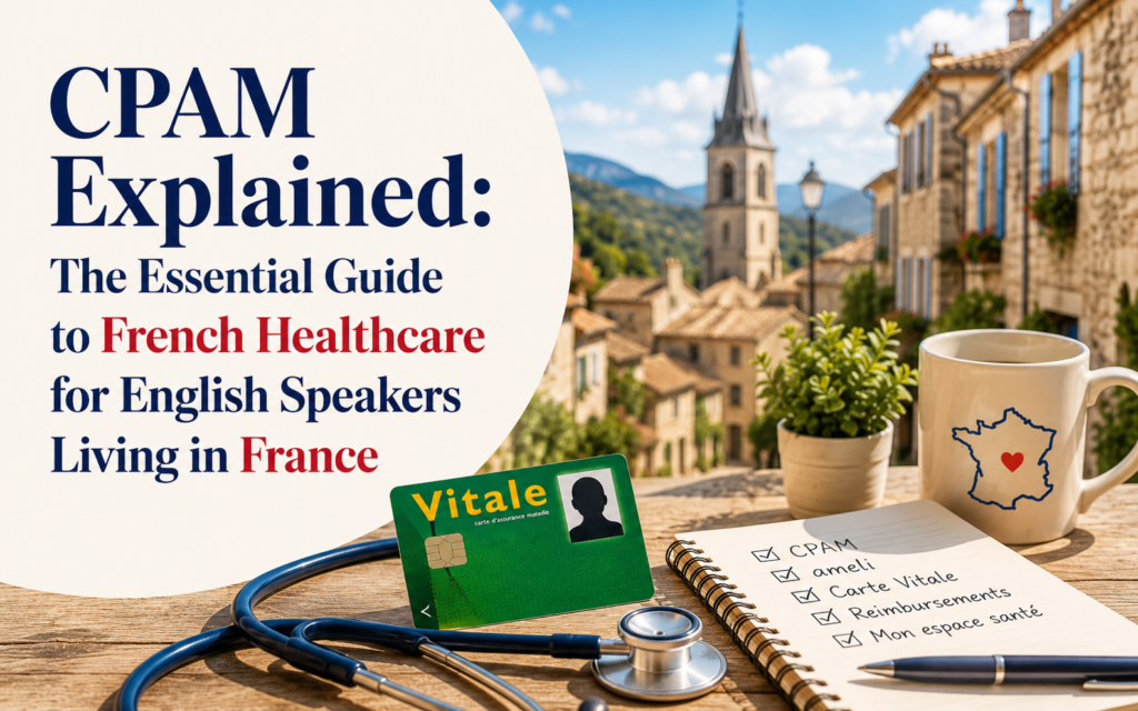 CPAM Explained guide for expats living in France with French healthcare checklist